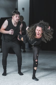 <p>Nowy wrocławski teatr Enklawa &ndash; pr&oacute;by do spektaklu &bdquo;Ubu kr&oacute;l, czyli Polacy&rdquo;</p>