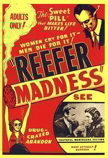 <p>Plakat filmu Ziele zakorzenione w piekle</p>
