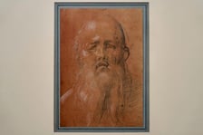 <p>Wystawa &bdquo;Historia nie/oczywista. 200 lat Muzeum Książąt Lubomirskich&rdquo; w Ossolineum &ndash; rysunek Albrechta D&uuml;rera &bdquo;Głowa brodatego starca&rdquo;</p>