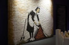 Wystawa The Mystery of Banksy - A Genius Mind w hali IASE