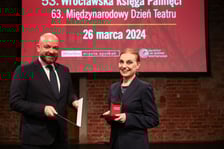 <p>53. Wrocławska Księga Pamięci z okazji 63. Międzynarodowego Dnia Teatru</p>