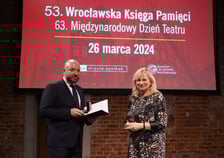 <p>53. Wrocławska Księga Pamięci z okazji 63. Międzynarodowego Dnia Teatru</p>