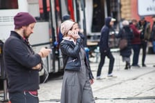 Zdjęcia do "Dziewczyny z Igłą:" były realizowane m.in. na ul. Szajnochy