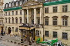 <p>Zdjęcia do nowego serialu przy ul. Szajnochy</p>