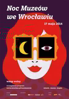 <p>Plakat Joanny Gniady na Noc Muze&oacute;w 2014</p>