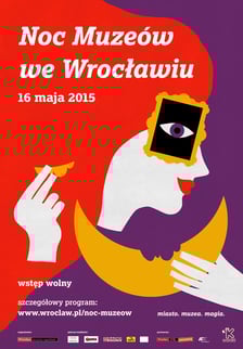 <p>Plakat Joanny Gniady na Noc Muze&oacute;w 2015</p>