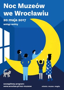 <p>Plakat Joanny Gniady na Noc Muze&oacute;w 2017</p>