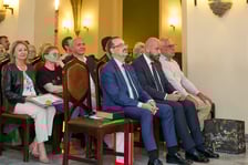 <p>Uroczystość z okazji 93. urodzin poetki Urszuli Kozioł</p>