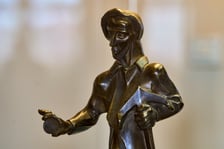 <p>Odzyskane figury autorstwa Jaroslava Vonki można oglądać w ratuszu</p>