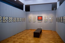 <p>Prace Edyty Purzyckiej na wystawie w Pałacu Kr&oacute;lewskim (Muzeum Miejskim Wrocławia)&nbsp;</p>