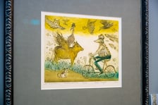 <p>Prace Edyty Purzyckiej na wystawie w Pałacu Kr&oacute;lewskim (Muzeum Miejskim Wrocławia)&nbsp;</p>