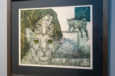 <p>Prace Edyty Purzyckiej na wystawie w Pałacu Kr&oacute;lewskim (Muzeum Miejskim Wrocławia)&nbsp;</p>