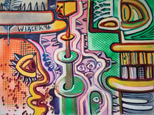 <p class="MsoNormal">Jacek Wiącek, To jest problem oczywiście nie jedyny, obraz olejny, 90 x 120 cm, 2016</p>