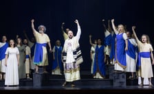 <p>Pr&oacute;ba do spektaklu &bdquo;Nabucco&rdquo; w Operze Wrocławskiej</p>