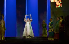 <p>Pr&oacute;ba do spektaklu &bdquo;Nabucco&rdquo; w Operze Wrocławskiej</p>