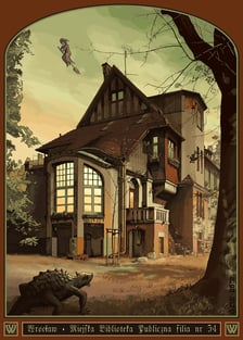 <p>Biblioteka na Krzykach we Wrocławiu</p>