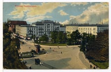 <p>pl. Kościuszki na dawnej poczt&oacute;wce</p>