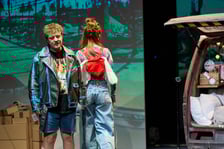 <p>Pr&oacute;ba do spektaklu &bdquo;Gry wstępne&rdquo; w na Scenie Ciśnień Teatru Muzycznego Capitol&nbsp;</p>