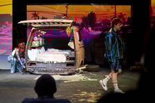 <p>Pr&oacute;ba do spektaklu &bdquo;Gry wstępne&rdquo; w na Scenie Ciśnień Teatru Muzycznego Capitol&nbsp;</p>