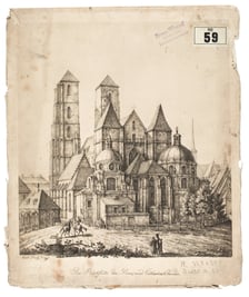 <p>Katedra we Wrocławiu (widok od południowego-wschodu)</p>