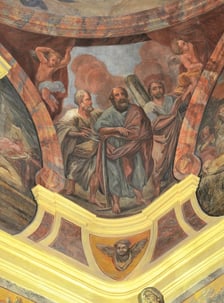 <p>Johann Jacob Eybelwieser &ndash; Apostołowie Bartłomiej, Szymon i Andrzej</p>