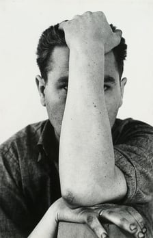 <p>Zdzisław Beksiński, Autoportret (fotografia), 1958</p>