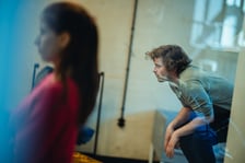 Teatr KAMBAK - próby do nowego spektaklu i remont nowej sceny