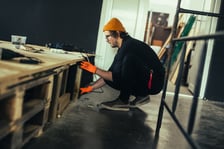 Teatr KAMBAK - próby do nowego spektaklu i remont nowej sceny
