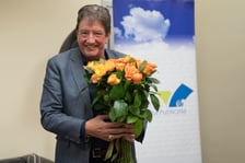 Graham Masterton podczas jednego z poprzednich pobytów we Wrocławiu