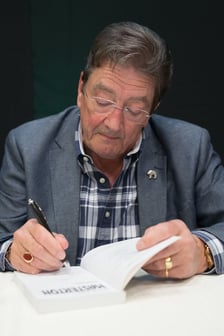 Graham Masterton podczas jednego z poprzednich pobytów we Wrocławiu
