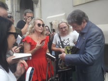 Graham Masterton podczas jednego z poprzednich pobytów we Wrocławiu