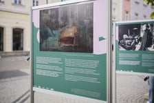 Wystawa poświęcona Oldze Boznańskiej przy ulicy Świdnickiej we Wrocławiu