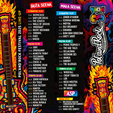 <p>Pol'and'Rock Festiwal 2025. Program dużej i małej sceny</p>