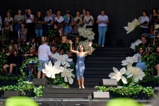 <p>Pr&oacute;ba do koncertu &bdquo;Wrocław Przyszłości&rdquo; na wrocławskim rynku &ndash; śpiewa Justyna Steczkowska</p>
