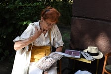 <p>Wernisaż wystawy prac Janiny Myronowej w Fine Art Gallery</p>