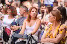 <p>Park Staromiejski, 26.07.2025. Koncert Dominik Mąkosa Trio, Vertigo Summer Jazz Festival 2025.</p>