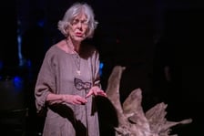 <p>Spektakl "Słoje drzewa" w Teatrze na faktach. Zdjęcie archiwalne, wykonane podczas premiery spektaklu w czerwcu 2025.</p>