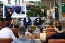 <p>Konferencja prasowa przed 11. Międzynarodowym Festiwalem Teatralnym Dialog-Wrocław 2025</p>