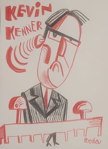 <p>Juror Robert McDonald na rysunku Tomasza Brody</p>