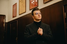 <p>Piotr Alexewicz w I etapie Konkursu Chopinowskiego</p>