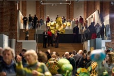 <p>Otwarcie wystawy "Wieloświat. Anna Szpakowska-Kujawska" w Muzeum Architektury we Wrocławiu</p>