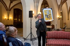 <p>Gala wręczenia Nagrody &bdquo;Odry&rdquo; w Ratuszu połączona z jubileuszem 65-lecia pisma &ndash; redaktor naczelny Mariusz Urbanek&nbsp;</p>