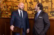 Spotkanie z ambasadorem Niemiec Viktorem Elblingiem, 16.01.2024