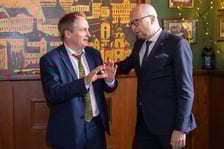Spotkanie z ambasadorem Niemiec Viktorem Elblingiem, 16.01.2024