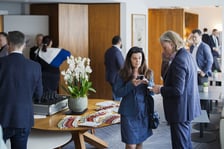 Uczestnicy spotkania zorganizowanego przez Stowarzyszenie Europa Forum.