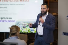 Uczestnicy spotkania zorganizowanego przez Stowarzyszenie Europa Forum.