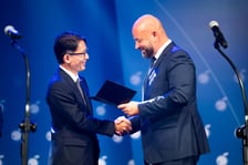 Nagrodę odebrał Tadahiko Nakamura, wiceprezes Toyota Motor Manufacturing Poland
