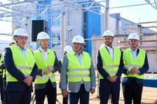 Prezes Lotniczego Dworca Towarowego Wrocław Norbert Kowalczyk, prezes Portu Lotniczego Wrocław Karol Przywara, wiceprezydent Wrocławia Grzegorz Roman, wicemarszałek województwa dolnośląskiego Michał Rado i radny Sejmiku Województwa Dolnośląskiego Adam Jaśnikowski
