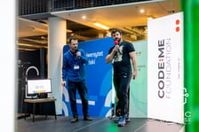 Członkowie wrocławskiego zespołu podczas hackathon Baltic Dual Use.
