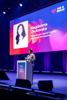dr Magdalena Okulowska, prezeska Agencji Rozwoju Aglomeracji Wrocławskiej